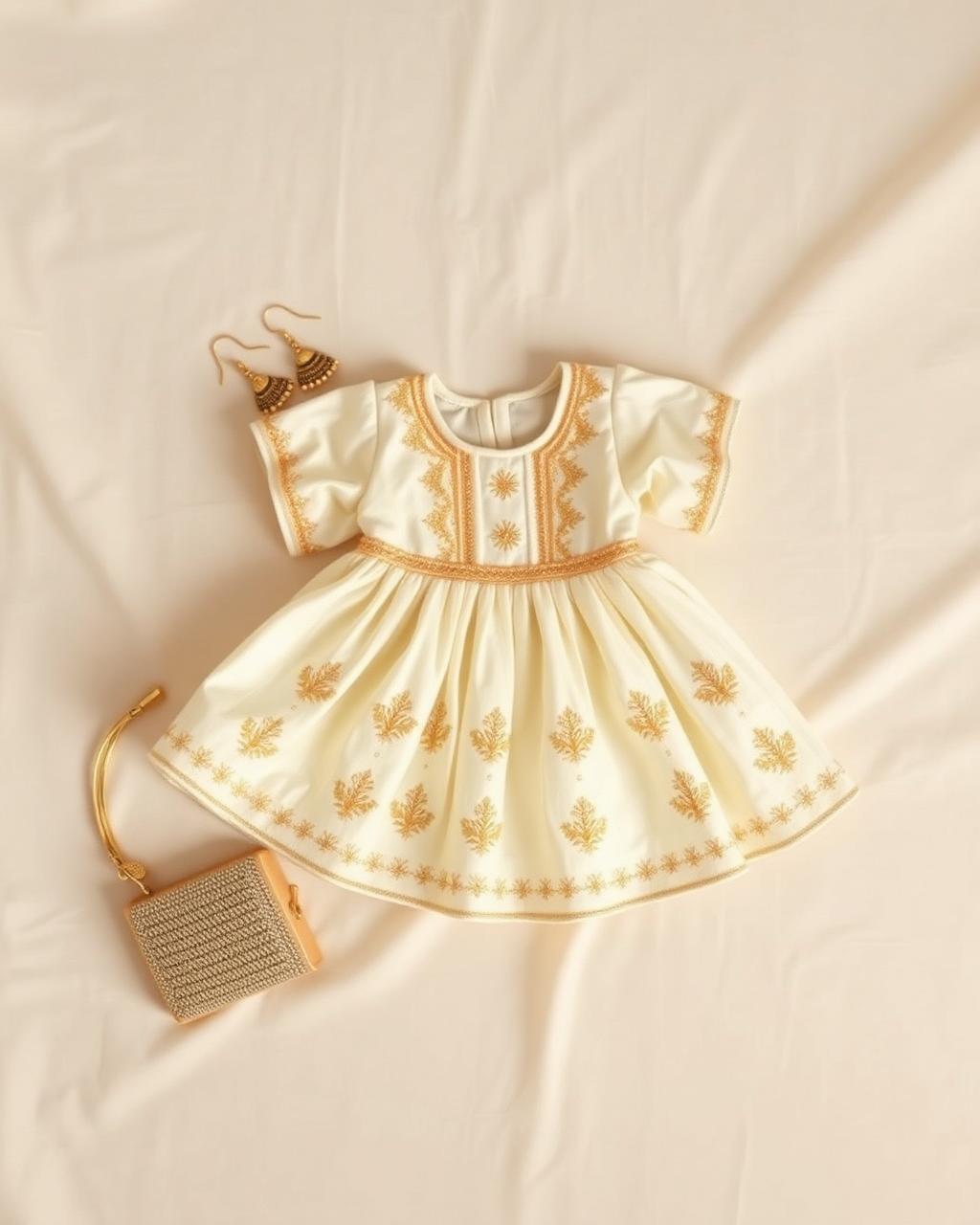 Noor Ivory Frock